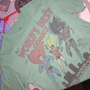 DC Comics Kids Superhero T-Shirt - Green